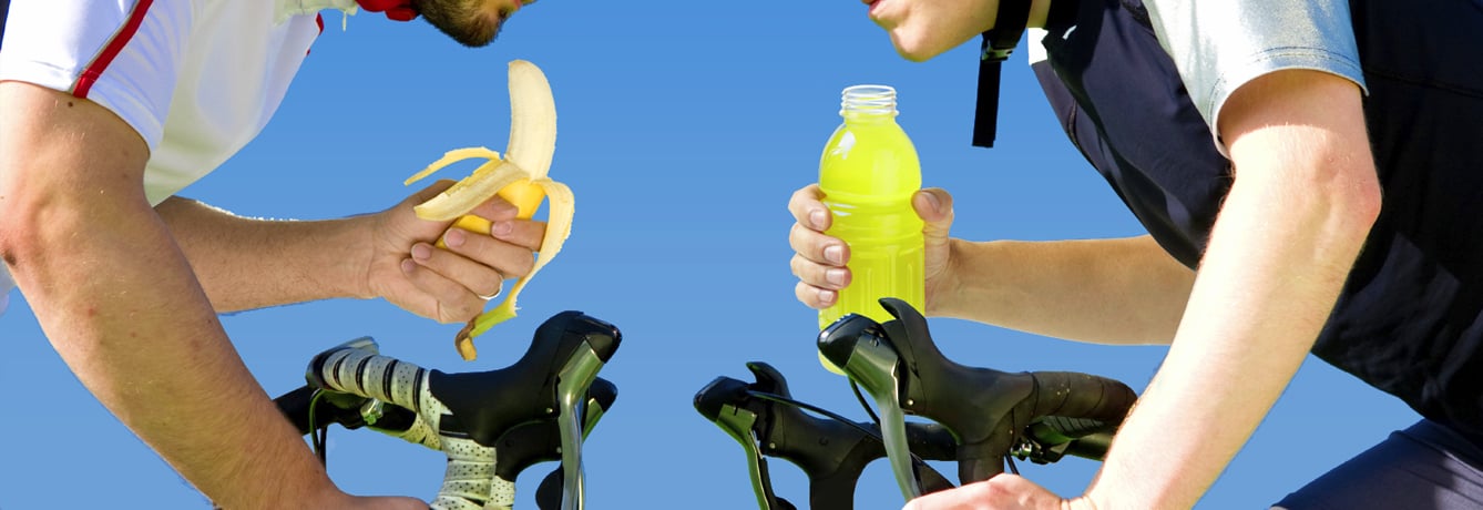 BANANAS vs. SPORTS DRINKS