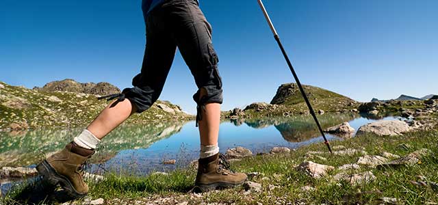 Женщина Hiking