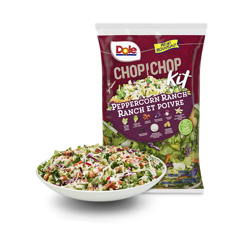 Dole Chop Chop Peppercorn Ranch Salade Kit