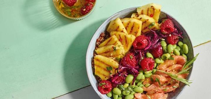 Ananas poke bowl