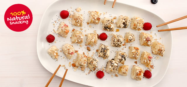 Healthy recipe for a girls’ night in: banana sushi