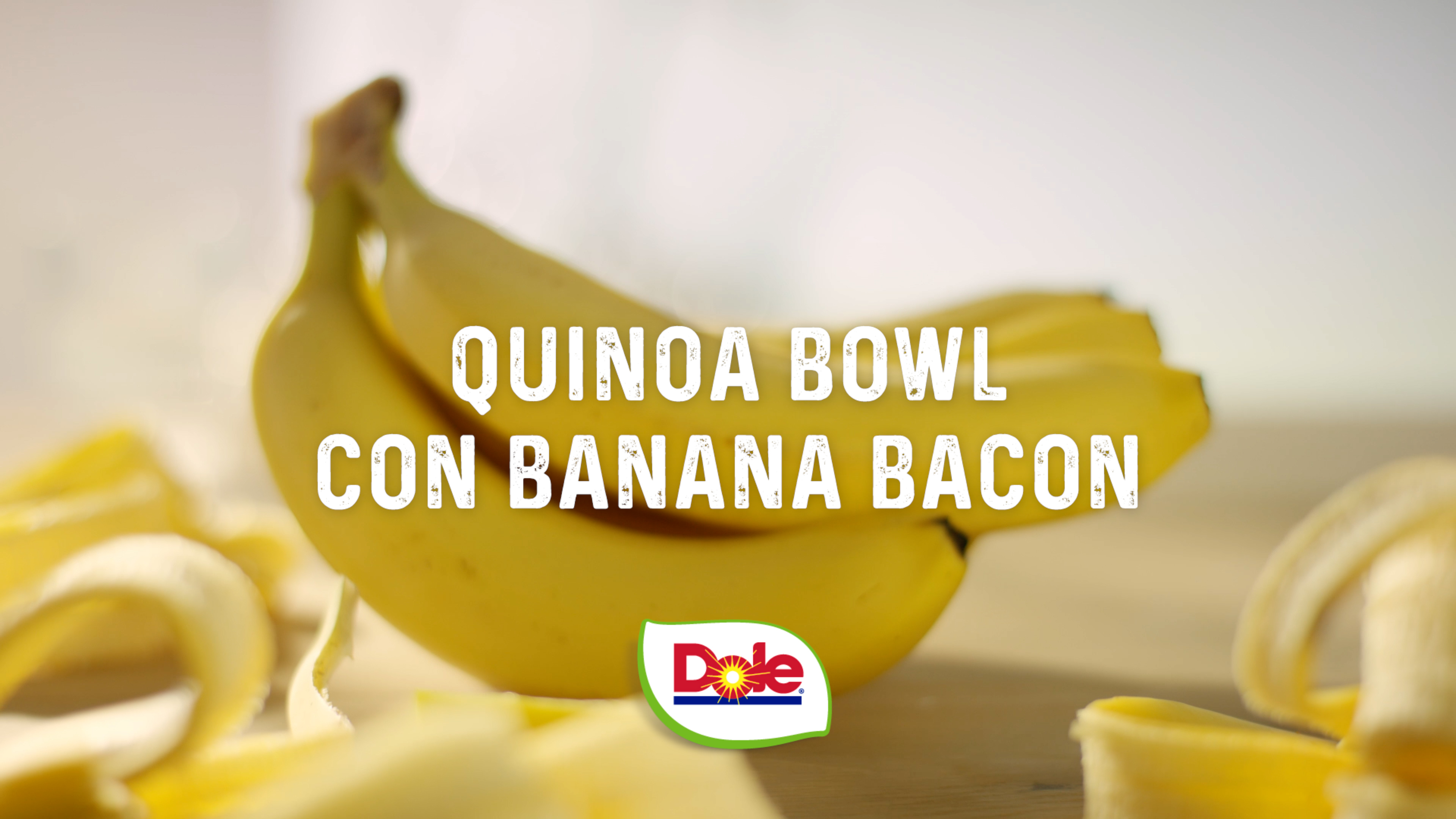 Quinoa bowl con banana bacon